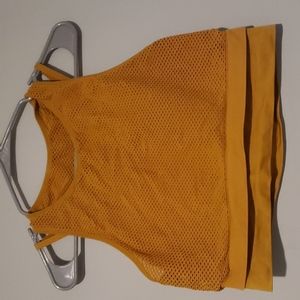 Crop top Yellow